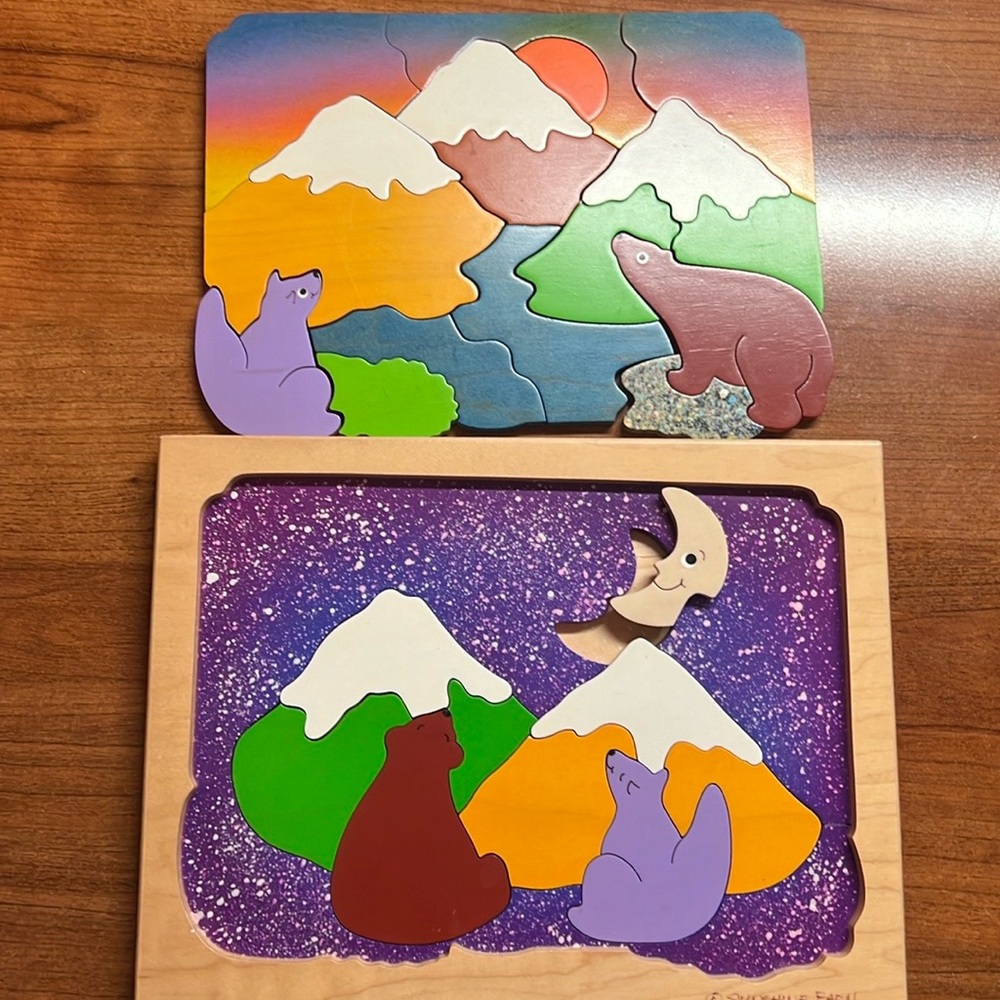 Handmade Double Layer Puzzle
